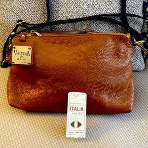Valentina Genuine leather large handbag